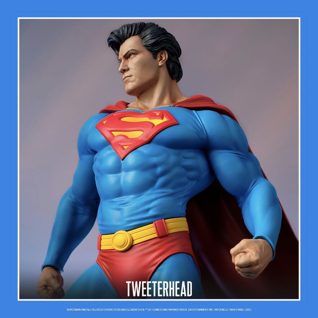 Tweeterhead anuncia la maqueta de Superman a escala 1:6 tweeterhead superman maquette 1024x1024 - Tweeterhead anuncia la maqueta de Superman a escala 1:6
