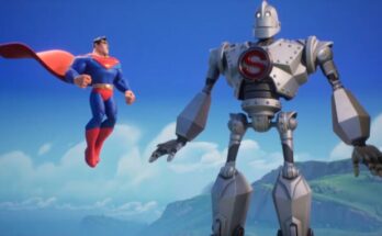 DC Games Multiversus Superman Gigante de Hierro